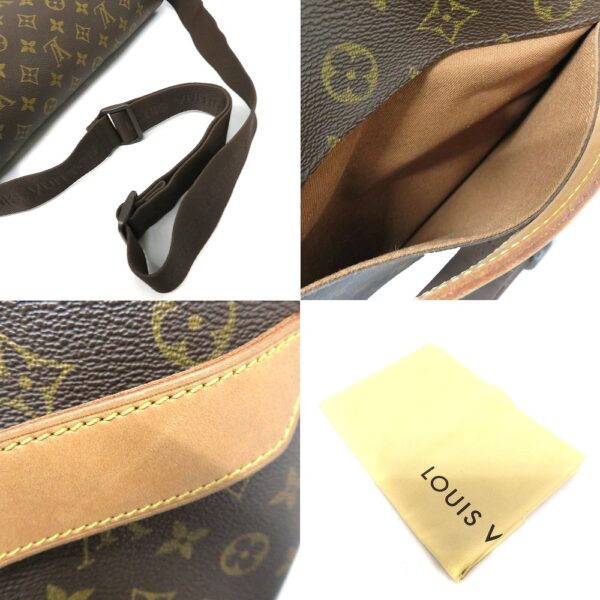 220872618 Louis Vuitton Aves Monogram Shoulder Bag Brown