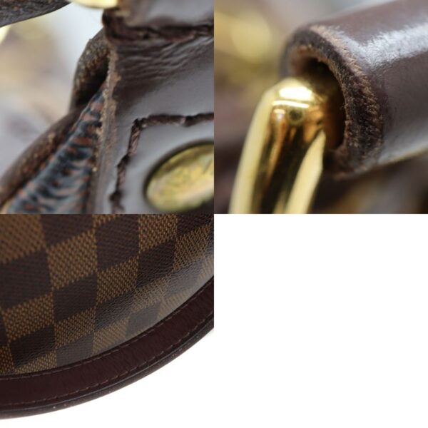 2211 11 Louis Vuitton Illovo MM Damier Ebene Shoulder Bag Brown