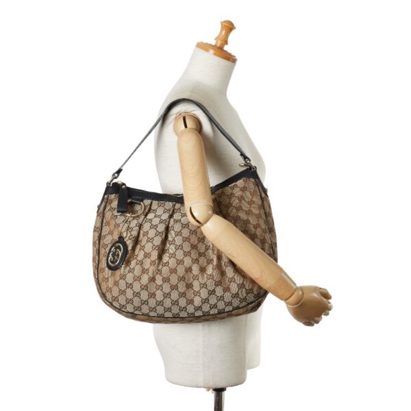 222 58806 10 Gucci GG One Shoulder Bag Beige