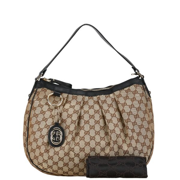 222 58806 9 Gucci GG One Shoulder Bag Beige