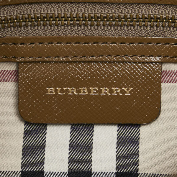 222 58876 8 Burberry Nova Check One Shoulder Bag Handbag Brown