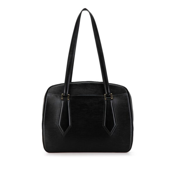 222 60821 3 Louis Vuitton Epi Voltaire Tote Bag Noir