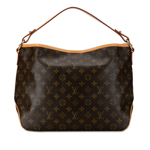 222 60824 3 Louis Vuitton Monogram Delightful PM Shoulder Bag Brown