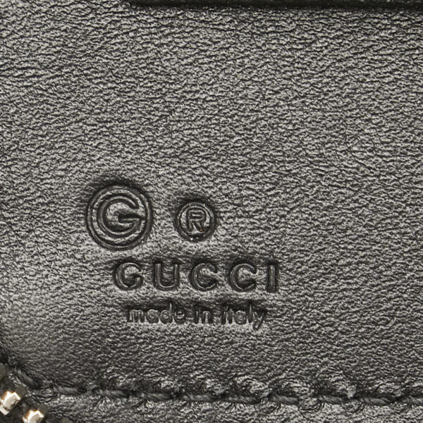 222 60947 9 Gucci Micro Guccisima Case Black