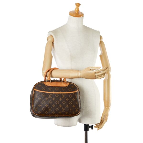 222 60953 10 Louis Vuitton Monogram Deauville Handbag Brown