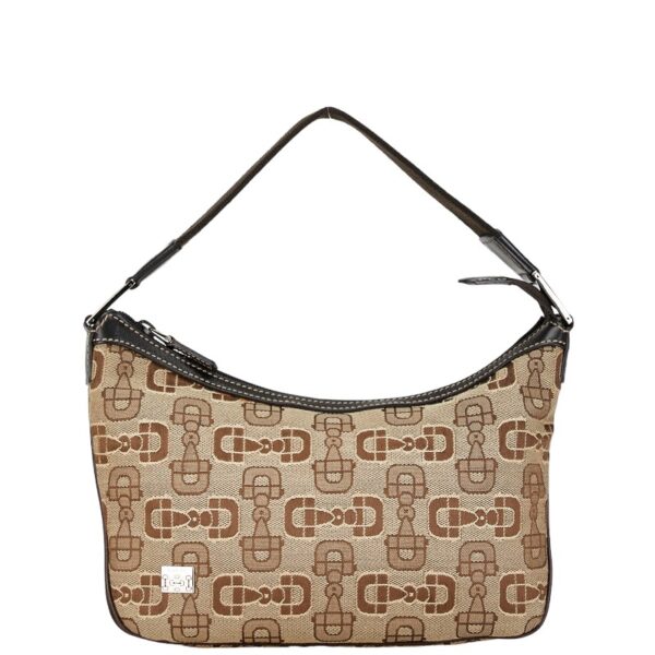 222 60955 1 Gucci Horsebit One Shoulder Bag Brown