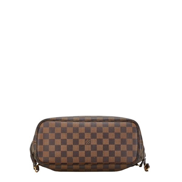 222 60966 4 Louis Vuitton Damier Neverfull PM Tote Bag Brown