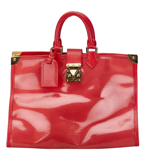 222 62082 1 Louis Vuitton Epi Flage Vinyl Garment Bag Red