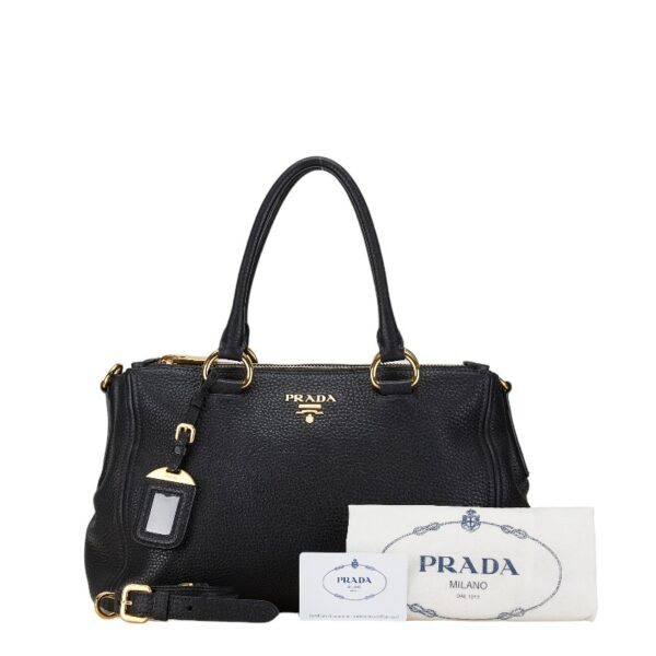 222 64526 1 Prada 2WAY Shoulder Bag Black