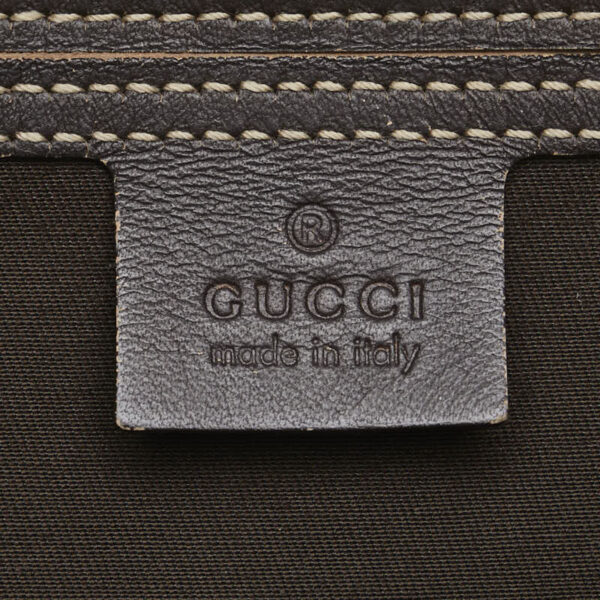 222 65595 7 Gucci GG Supreme Shoulder Bag Khaki