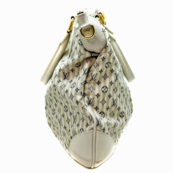 223 111 Louis Vuitton Marina PM Monogram Mini Run 2WAY Bag White