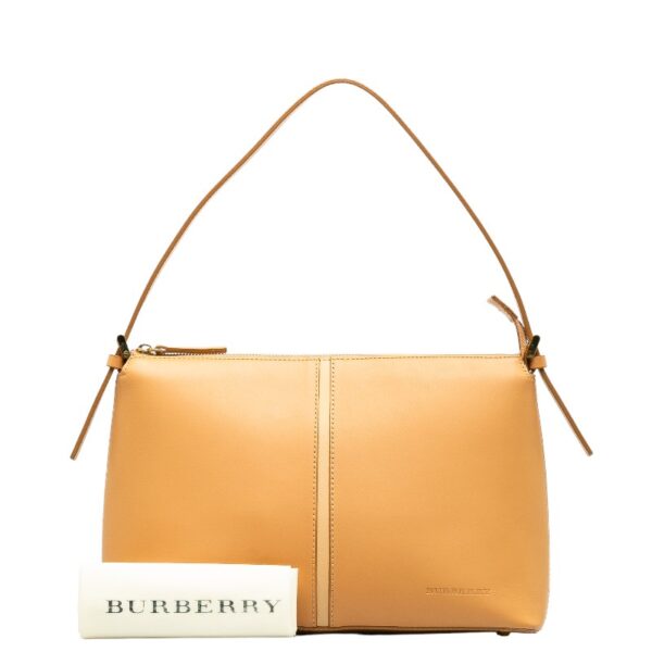 228 37462 8 Burberry Nova Check One Shoulder Bag Beige