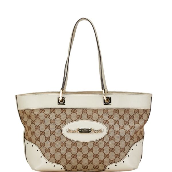 228 61140 1 Gucci GG Tote Bag Beige