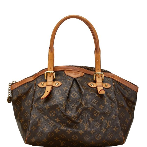 228 61146 1 Louis Vuitton Monogram Tivoli GM Handbag Brown