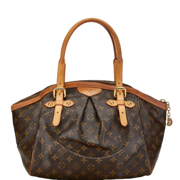 228 61146 3 Louis Vuitton Monogram Tivoli GM Handbag Brown