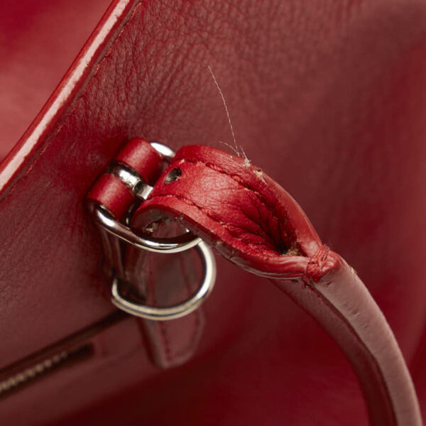 228 61643 6 Balenciaga Paper B4 2WAY Handbag Red