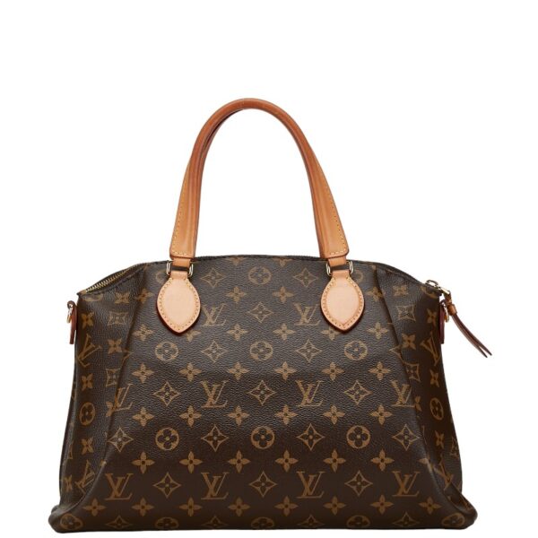 228 61650 4 Louis Vuitton Monogram Rivoli MM 2WAY Shoulder Bag Brown