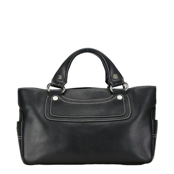 228 62576 1 Celine Boogie Bag Handbag Black