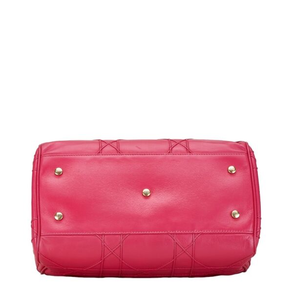 228 62579 5 Dior Granville Cannage Shoulder Bag 2Way Pink