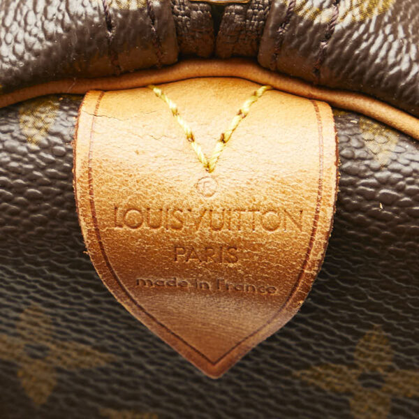 228 63639 9 Louis Vuitton Monogram Keepall 50 Bag Brown