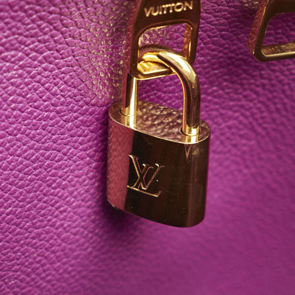 228 63645 12 Louis Vuitton Empreinte Montaigne MM 2WAY Shoulder Bag Purple