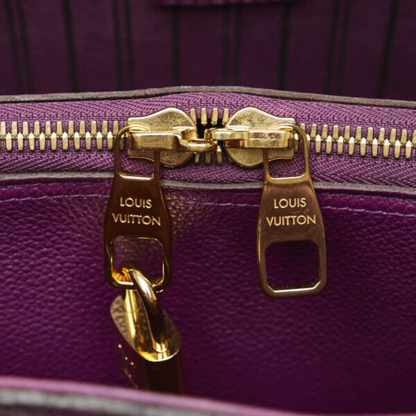 228 63645 6 Louis Vuitton Empreinte Montaigne MM 2WAY Shoulder Bag Purple