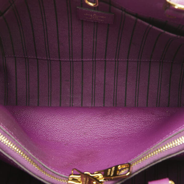 228 63645 7 Louis Vuitton Empreinte Montaigne MM 2WAY Shoulder Bag Purple