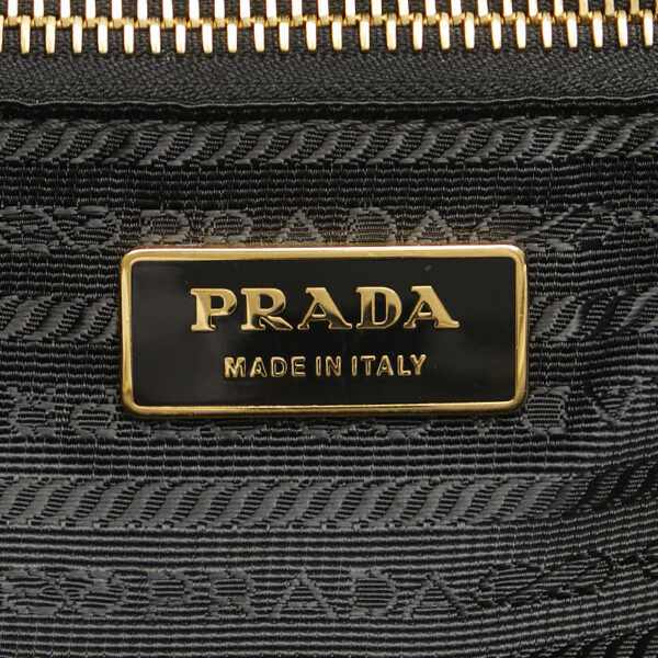 228 63646 7 Prada Ribbon Handbag Black