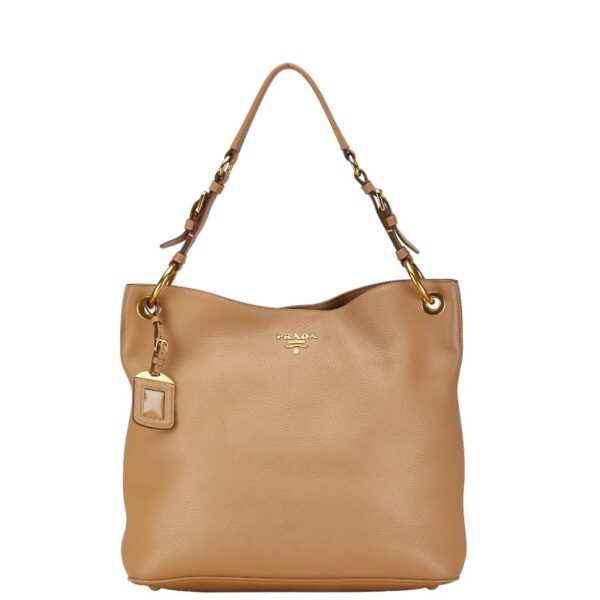 228 63651 1 Prada One Shoulder Bag Beige