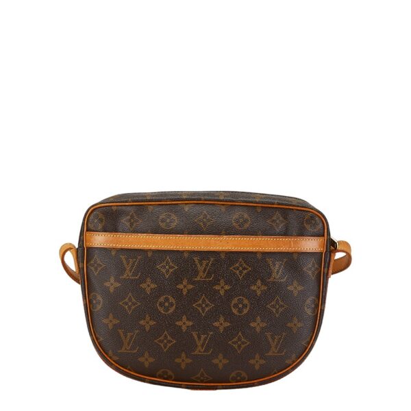 228 63654 3 Louis Vuitton Monogram Genefeuille MM Crossbody Shoulder Bag Brown