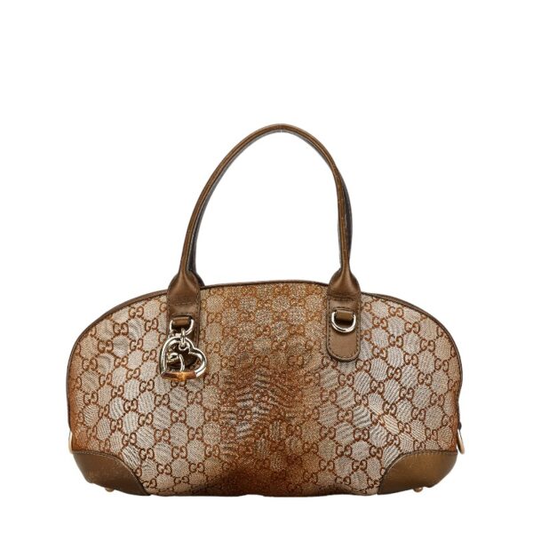 228 63880 1 Gucci GG Heartbit Handbag Beige