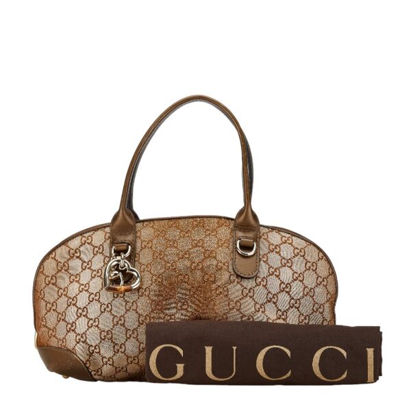 228 63880 13 Gucci GG Heartbit Handbag Beige