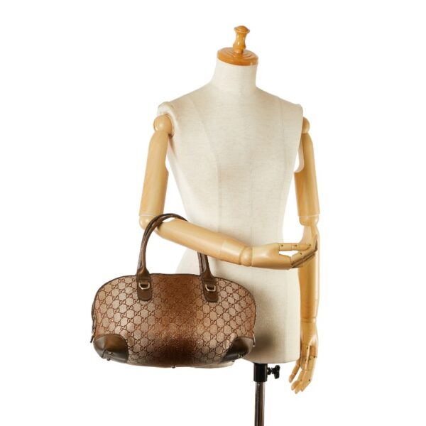 228 63880 14 Gucci GG Heartbit Handbag Beige