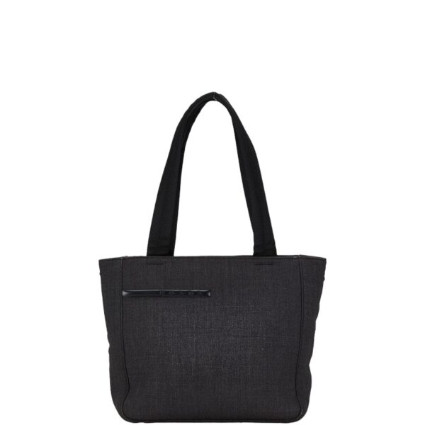 228 65474 1 Prada Sports Polyurethane Wool Tote Bag Black