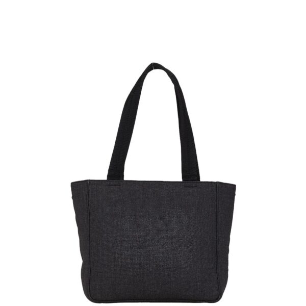 228 65474 3 Prada Sports Polyurethane Wool Tote Bag Black