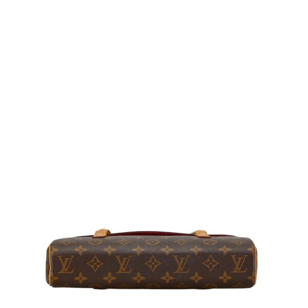 228 65489 4 Louis Vuitton Monogram Sonatine Handbag Brown