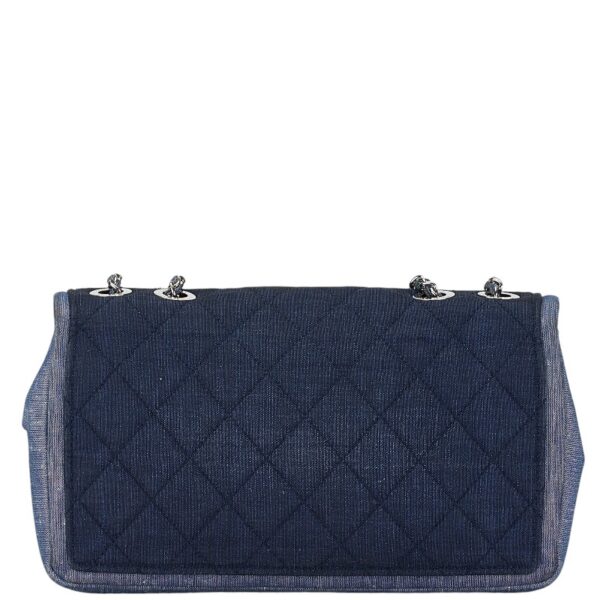 228 67161 3 Chanel Matelasse Chain Shoulder Bag Denim Blue Blue