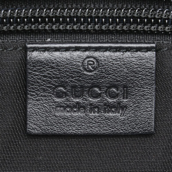 228 67163 7 Gucci GG Crystal Crossbody Shoulder Bag Black