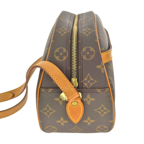 23 1104 3 Louis Vuitton Blois Shoulder Bag Monogram Canvas Brown