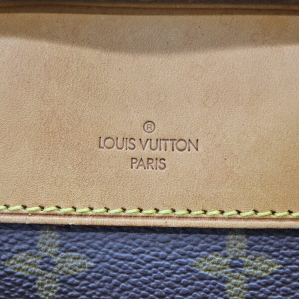 23 11549 10 Louis Vuitton Deauville Handbag Monogram Canvas Brown