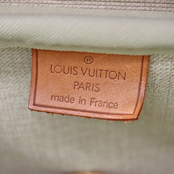 23 11549 18 Louis Vuitton Deauville Handbag Monogram Canvas Brown