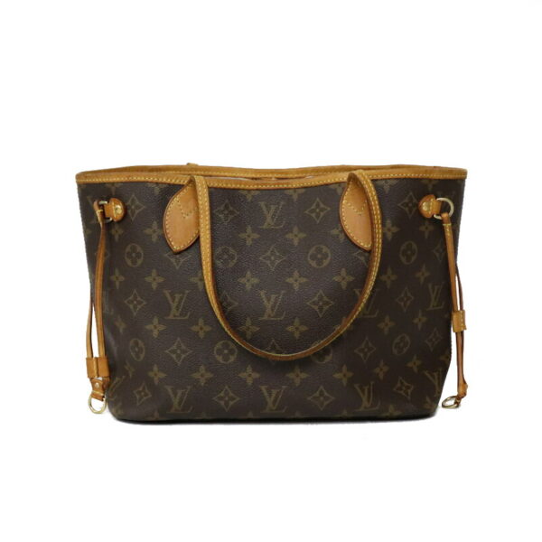 23 1159 3 Louis Vuitton Neverfull PM Tote Bag Monogram Canvas Brown