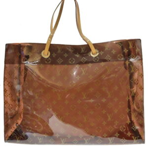 23 1283 1 Louis Vuitton Hippo Piano Tote Bag Monogram Brown