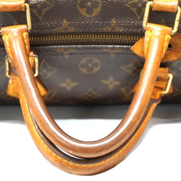 23 1398 7 Louis Vuitton Speedy 30 Handbag Bag Monogram Canvas Brown