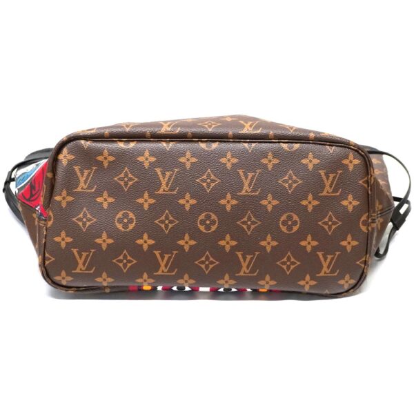 23 1619 5 Louis Vuitton Neverfull MM Tote Bag Brown