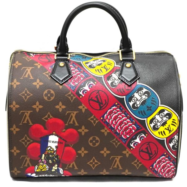 23 1622 2 Louis Vuitton Speedy 30 Handbag Bag Monogram Kabuki Multicolor