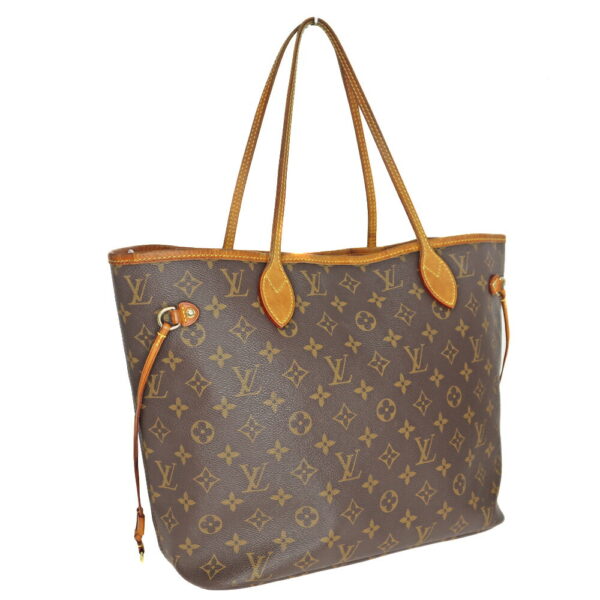 23 2216 Louis Vuitton Neverfull MM Monogram Tote Bag