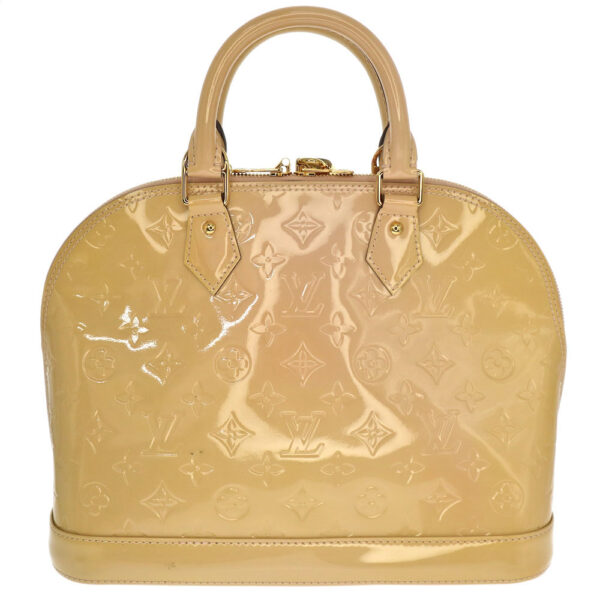 23 2329 1 2 Louis Vuitton Alma PM Vernis Leather Handbag