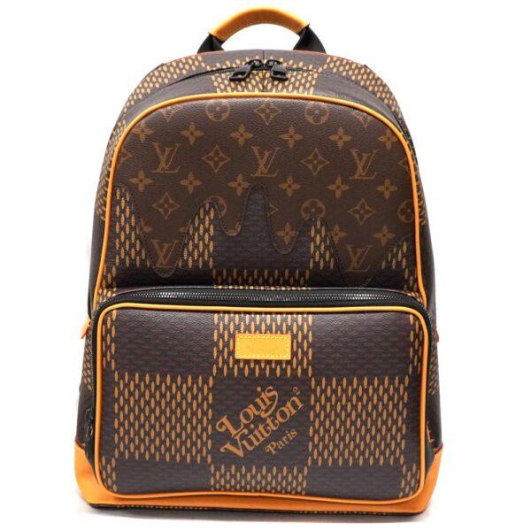 23 2421 1 Louis Vuitton NIGO Campus Backpack Damier Giant Brown