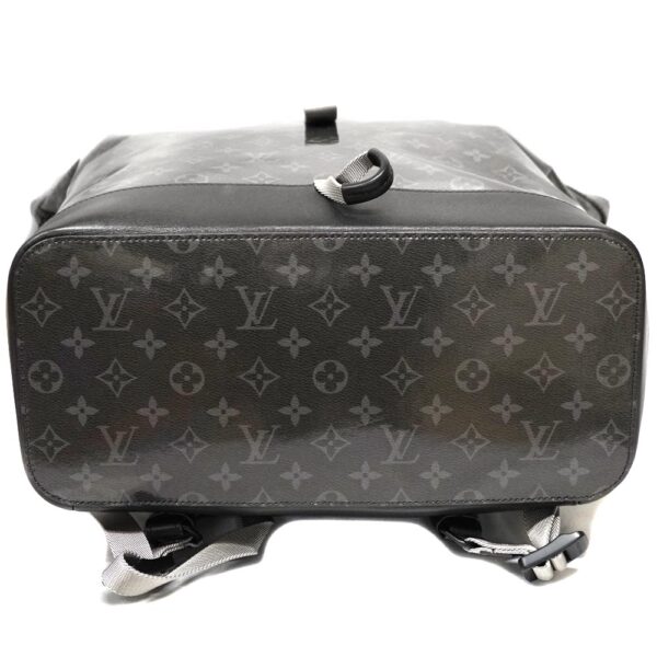 23 2428 5 Louis Vuitton Zipped Tote Bag Monogram Eclipse Black